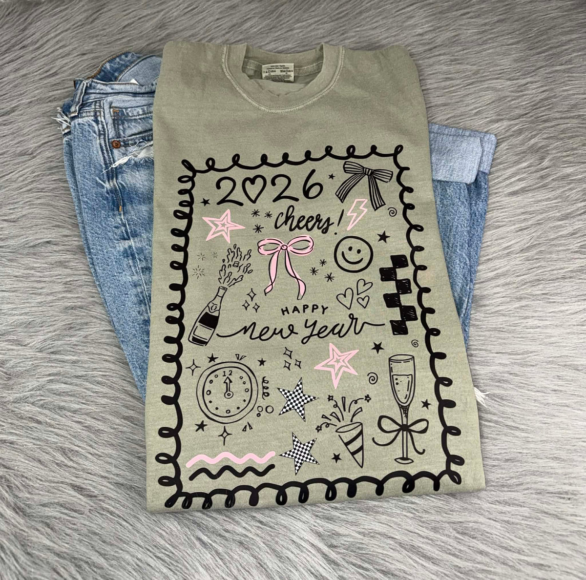 Cheers New Year Tee