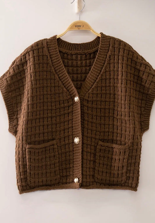 Brown Waffle Crop