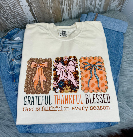 Grateful Bow Tee