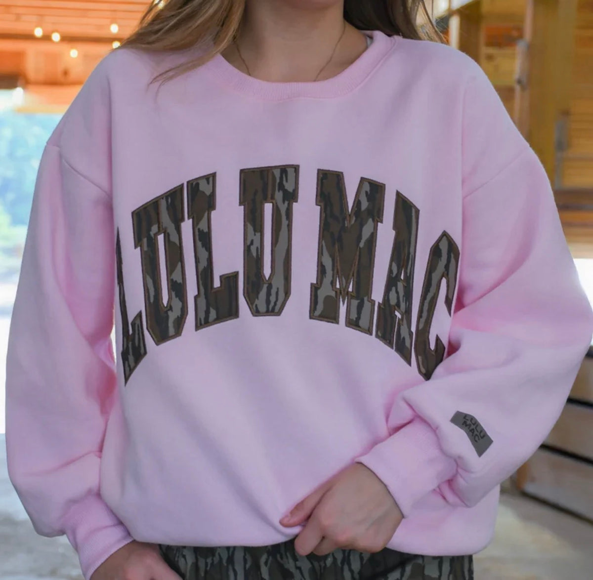 Pink Mossy Oak Lulu Mac Sweatshirt – Pretty Pink Blush Boutique
